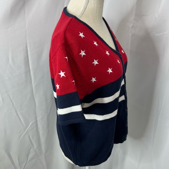 Vtg Norton Studio patriotic sweater - Picture 5 of 9